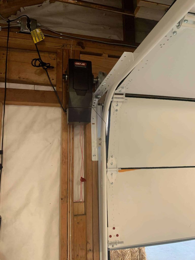 Garage door spring repair