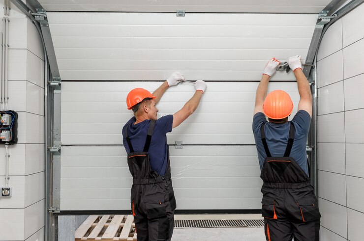 garage door track repair
